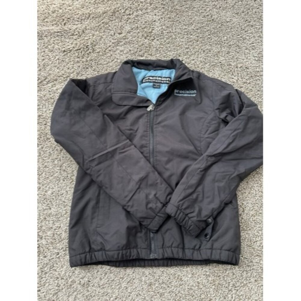 Precision Mountainwear Womens Black Jacket full zip Size small Casual
